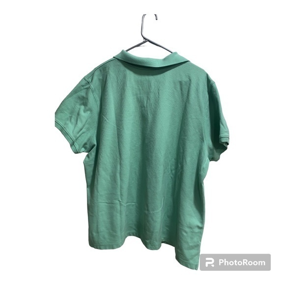 3 L.L. Bean/Lands End Green,‎ Yellow, and Coral color Polo Relaxed Fit Sz 3x - Picture 3 of 12